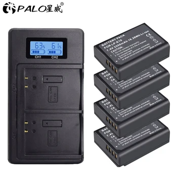 PALO LPE10 LP-E10 Fotoaparát Batérií Pre Canon+LCD USB Duálna Nabíjačka, Náhradný LP E10 LPE10 EOS 1100D 1200D 4000D Kiss X50 X70