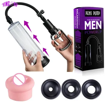 Penis Čerpadlo, Sexuálne Hračky pre Mužov Muž Masturbator Penis Extender Penisu Vákuová pumpa na Penis Rozšírenie Enhancer Masér Dospelých Produkt