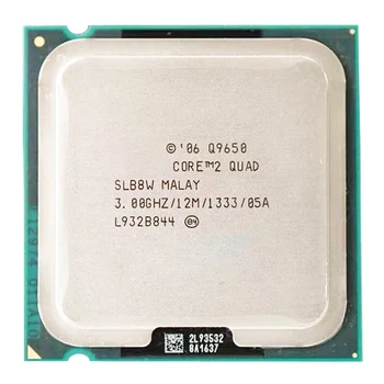Používa Core 2 Quad Q9650 3.0 GHz Quad-Core Quad-Niť CPU Procesor 12M 95W LGA 775