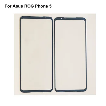 Pre Asus ROG Telefón 5 Predný LCD Sklo Objektívu, dotyková obrazovka Pre ROGPhone 5 ZS673KS Dotykový Panel Vonkajšia Obrazovka Skla bez flex