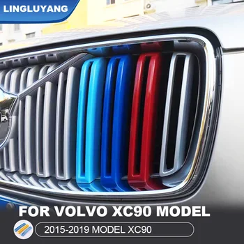 pre Volvo xc90 2015-2019 model troch farieb čistý dekorácie pásy nové siete upravené špeciálne farebné samolepky