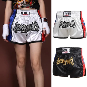 Pánske Box Nohavice Boxer Unisex Muay Thai Boxing Šortky Priedušná Kickboxe, alebo MMA Boj Fitness Šortky Oblečenie Šachty