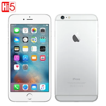 Pôvodné Odomknutý Apple iPhone 6 Plus iPhone 6 16/64/128 GB ROM 5.5 Palcový IPS 8.0 MP Odtlačkov prstov 4G LTE Smartphone WIFI GPS