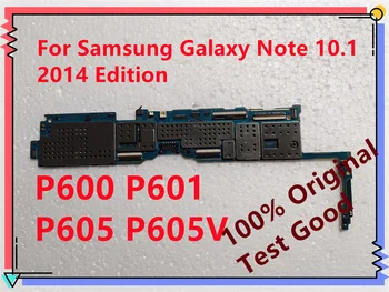 Pôvodné P600 P601 P605 P605V Doska 16/32G Pre Samsung Galaxy Note 10.1 Edition Nahrádzajú Doske OS Android WIFI / 3G