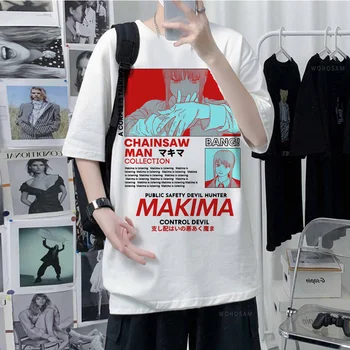 reťazová píla muž top mužov dizajnér Japonský manga t-shirts muž návrhár odevov