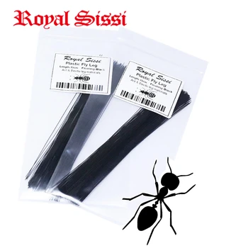 Royal Sissi lietať viazanie plastové lietať nohy materiál realistické ant&chrobákov dospelých lietať viazanie nohy plávajúce suchozemského hmyzu lietať nohy