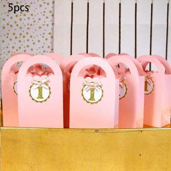 ružový motív Strany Prospech Popcorn Box Candy Box Darčeka Cupcake Box Narodeninovej Party Dodávky Dekorácie, Party Suppli