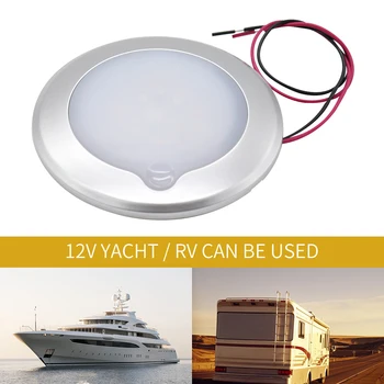 RV Strecha Strop Kabíny Svetlo IP67 Dotyk Stmievanie Caravan Morských Interiérové Lampy autocamping Auto Príslušenstvo