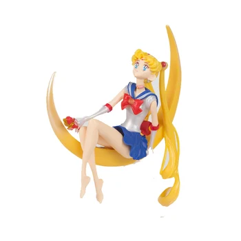 Sailor Moon Anime Dievča Obrázok 15 cm Tsukino Usagi Sošku Bohyne Mesiaca Králik Cake Decoration Ploche Deriváty