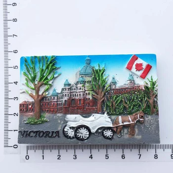 Severná Amerika Kanada Turistický Suvenír, Magnety Na Chladničku Foto Stene Chladničky Domova Magnetických Nálepiek V Ríme Dekorácie