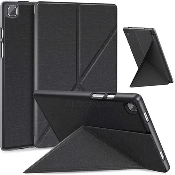 Skladacie obal pre Samsung Galaxy Tab A7 SM-T500 T505 T507 10.4 palcový Multi Nastaviteľná-Pozorovacie Uhly Stojan Tabletu Kryt Funda Prípade