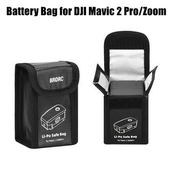 Skladovanie batérií Taška pre DJI Mavic 2 Pro/Zoom Lipo Batérie Bezpečné Taška v nevýbušnom puzdro Drone Príslušenstvo