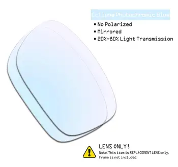 SmartVLT slnečné Okuliare Náhradné Šošovky pre Oakley Holbrook - Eclipse Modrá Photochromic