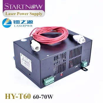 Startnow HY-T60 CO2 Napájanie Zariadenia 110V 220V Pre 60W 70W CO2 Laserové Trubice Zdroj Laserový Rezací Stroj Časti HY 60W Generátor