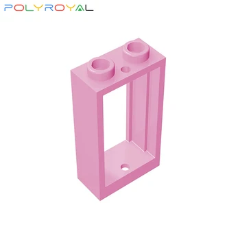 Stavebné Bloky Technicalal časti 1x2x3 rámu okna 10 KS MOC Kompatibilný S značiek hračky pre deti 60593