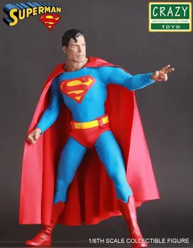 Superman Super Človek Hrdina BJD Kĺbové Akcie Obrázok Zberateľskú Hračka