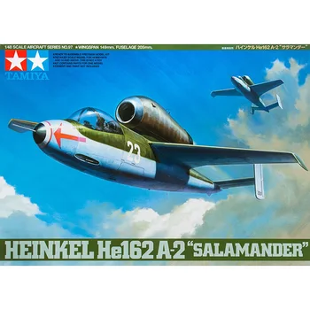 Tamiya Plastové Montáž Vojenské Model 1/48 Nemecko ON-162 Salamander Fighter Dospelých Zbierku DIY montážna sada 61097
