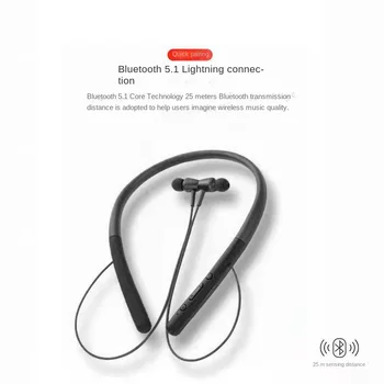 TWS Krku Bezdrôtové Bluetooth Slúchadlá 48H Dlhý Život Športové Bežecké Headset Nepremokavé Športové Slúchadlá Redukcia Šumu Slúchadlá