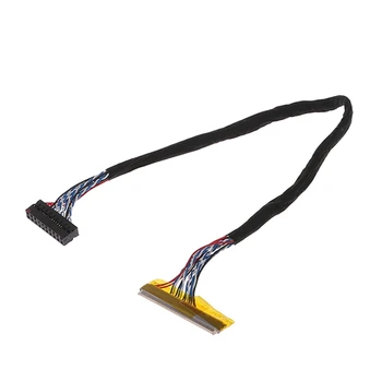 Univerzálny FIX 30 Pin 1ch 6bit LVDS Kábel 26 cm Pre 14.1-15.6 palcov LCD Panel Drop shipping