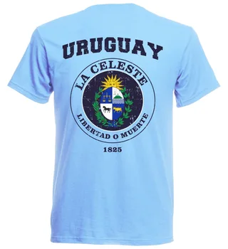 Uruguaj T-Shirt pánske Legenda Futbalista Soccers T-Shirt pre Mužov Krátkymi Rukávmi 100% Bavlna Klasické Tričko bez Rukávov
