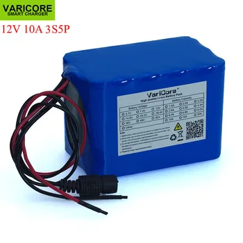 VariCore 100% Nové Ochranu Veľkú kapacitu 12v 10Ah 18650 lítiová Nabíjateľná batéria 12v 10000 mAh kapacity s BMS