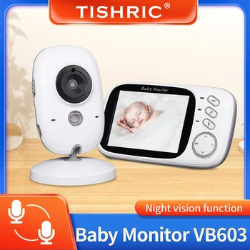 VB603 Bezdrôtový Video Elektronický Baby Monitor Fotoaparát 3.2 Palcov LCD 2 Way Audio Hovoriť Nočné Videnie Detská Bezpečnostná Ochrana