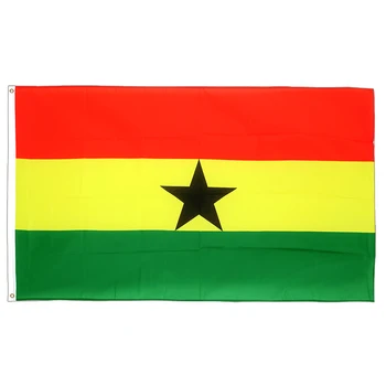 VERTIKÁLNE 90x150cm Gha Gh Republika, Ghana Vlajky Na Ozdobu