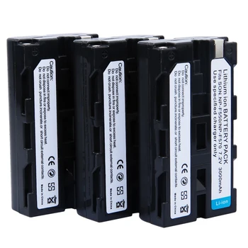 Veľkoobchod 5x batterie NP-F570 NP-F550 NP-F330 NP F550 NP F330 F750 Batérie pre sony CCD-SC55 CCD-TRV81 DCR-TRV210 MVC-FD81 Hi-8