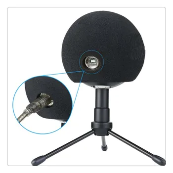 Vhodné pre Modrú guľu-ice mikrofón hubky kryt chladiča mikrofón, pokrytie vetru hubky kryt