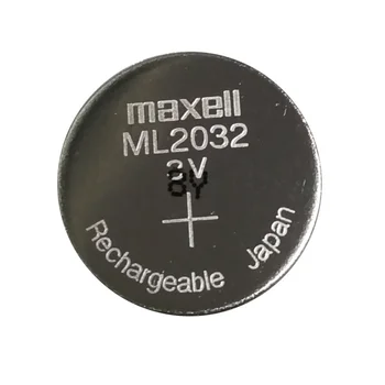 vysoká kvalita 2KS/, VEĽA Nový, Originálny Maxell ML2032 3V Nabíjateľné lítiové batérie tlačidlo bunky gombíkové batérie (ML2032)