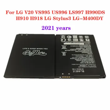 Vysoká Kvalita BL-44E1F Batéria Pre LG V20 Batérie Perfine V20 3200mAh BL44E1F H910 Stylo 3 LS777 Stylus 3 LG-M400Y Batérie Telefónu