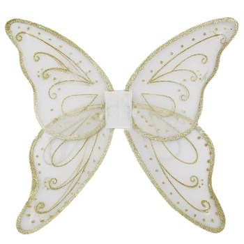 Víla Princezná Anjel Krídla pre Ženy, Dievčatá Halloween Party Cosplay Kostýmy Motýlích Krídel Fáze Výkonu Podpora Y1QD