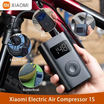 Xiao Mijia Prenosné Elektrické Čerpadlo Kompresor 1s Smart Digital Pneumatiky Senzor Nafukovacie Poklad pre Motocykel Futbal Čerpadlo