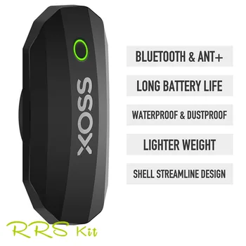 XOSS X2 hrudný Pás Tepovej frekvencie, Snímač Bicykli ANT Monitor Bluetooth ANT+ Bezdrôtový Zdravie, Fitness Smart Senzor Bicykli