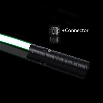 Z30 Lightsaber RGB 7 Farieb Kov Rukoväť dvojsečný Zmeniť Ťažké Súboje Zvuk Dva V Jednom Light Saber Cosplay Fáze Rekvizity Hračky