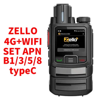 zello poc walkie talkie dlhý rad rádio 4G comunicador telefón prenosné profesional 100km polícia rádio mini android woki toki