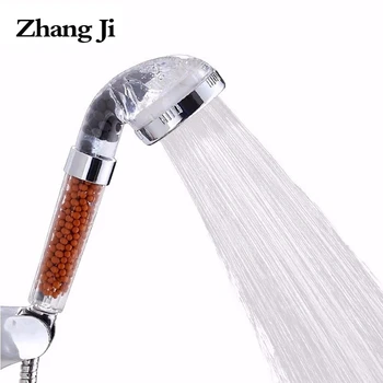 ZhangJi vodoliečba SPA Sprcha Hlavy, Vysoký Tlak na Šetrenie Vody Odnímateľný Aniónové Filter Vody Zmäkčovača Showerhead