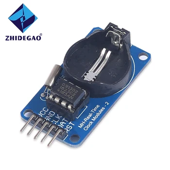 ZHIDEGAO 1pcs/veľa RTC DS1302 Modrá Hodiny Reálneho Času Modul Pre Arduino urob si sám