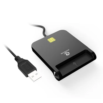 ZOWEETEK EMV USB Čítačku Kariet pre ID IC ATM Karty Smart card ZW-12026-8