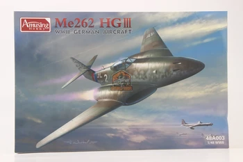 Zábavné 48A003 1/48 Messerschmit Me262 HGIII plastikový Model