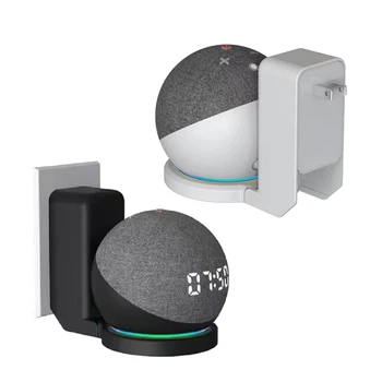 Zásuvky v Stene Mount Stojan Pre Alexa Echo Dot 4th Gen Smart Home Reproduktory Držiak