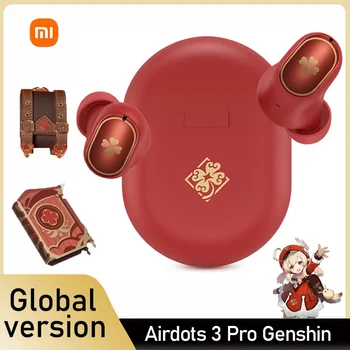 Úradný Genshin Vplyv Xiao Klee Pôvodné Redmi Airdots 3 Pro Bluetooth Slúchadlá Slúchadlá Herné Headset S Mikrofónom Nízke Oneskorenie